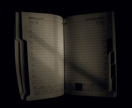 student tracking progress in a journal