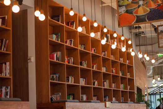 study area with optimal lighting