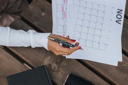 Organizing your study schedule
